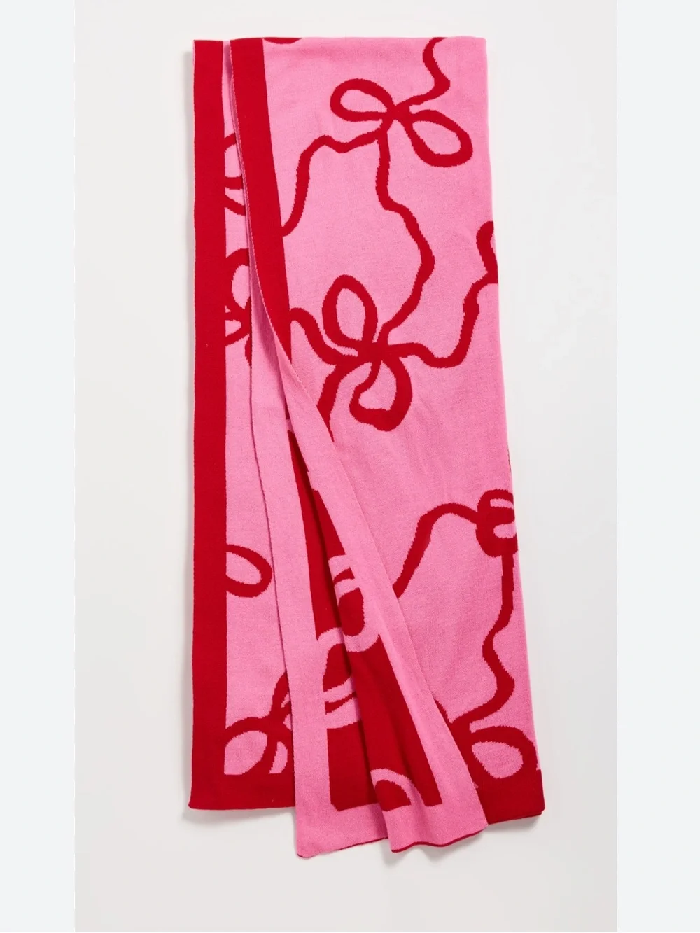 LoveShackFancy Holiday Jacquard Knit Throw